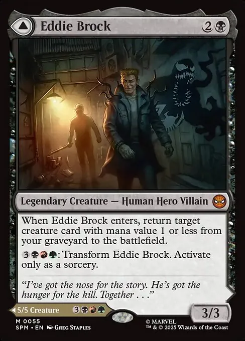 Eddie Brock // Venom, Lethal Protector 055/198