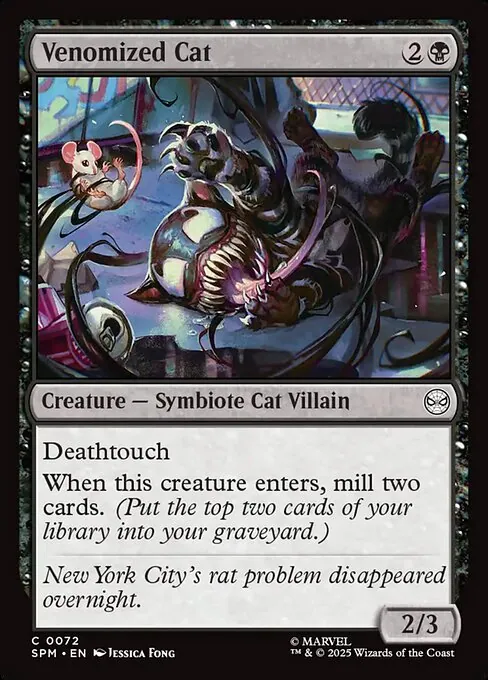 Venomized Cat 072/198