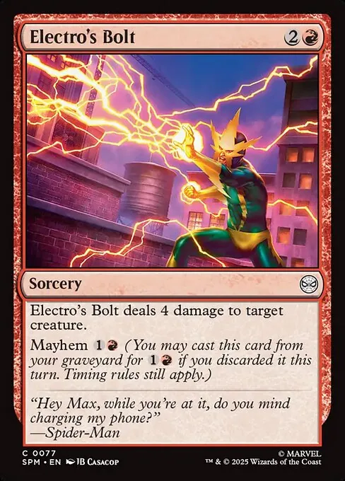 Electro's Bolt 077/198