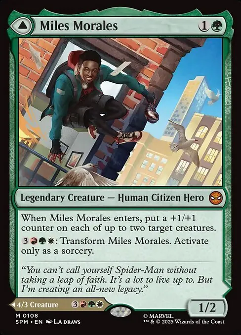 Miles Morales // Ultimate Spider-Man 108/198