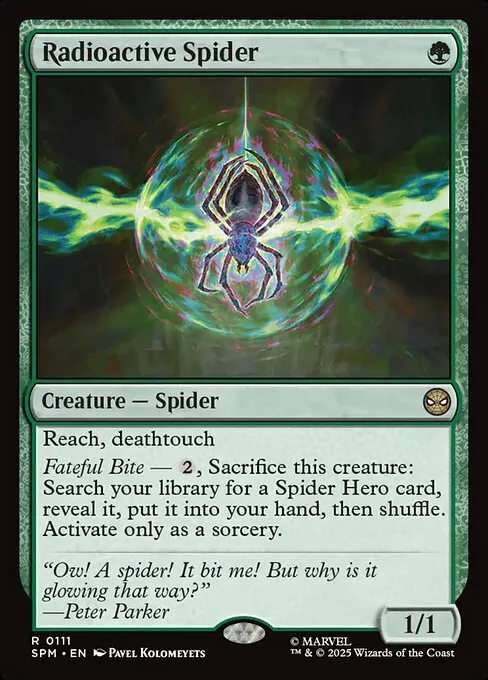 Radioactive Spider 111/198