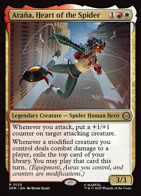 Araña, Heart of the Spider 123/198