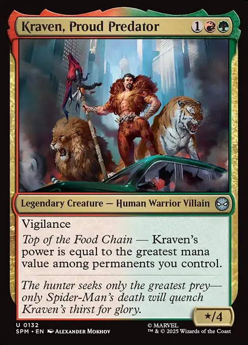 Kraven, Proud Predator 132/198