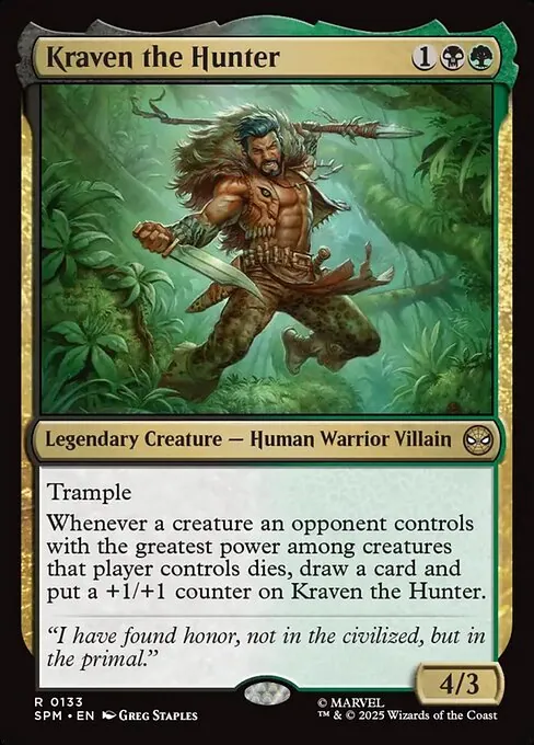 Kraven the Hunter 133/198