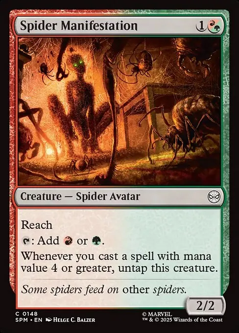 Spider Manifestation 148/198