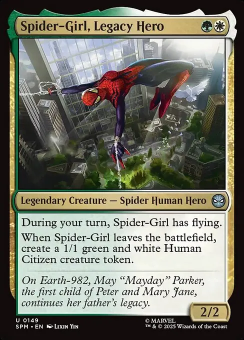 Spider-Girl, Legacy Hero 149/198