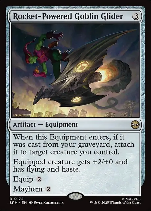 Rocket-Powered Goblin Glider 172/198