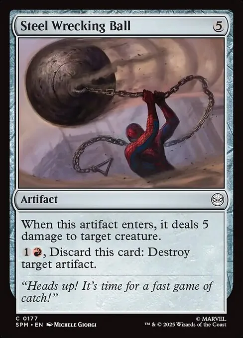 Steel Wrecking Ball 177/198