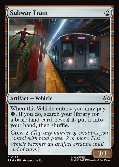 Subway Train 178/198