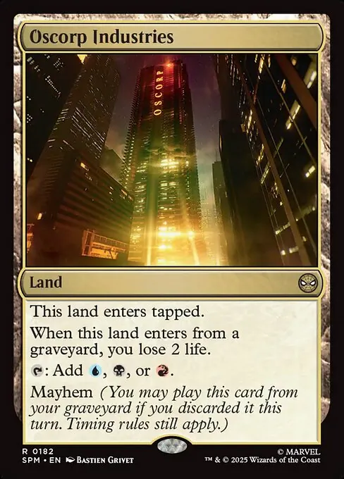 Oscorp Industries 182/198
