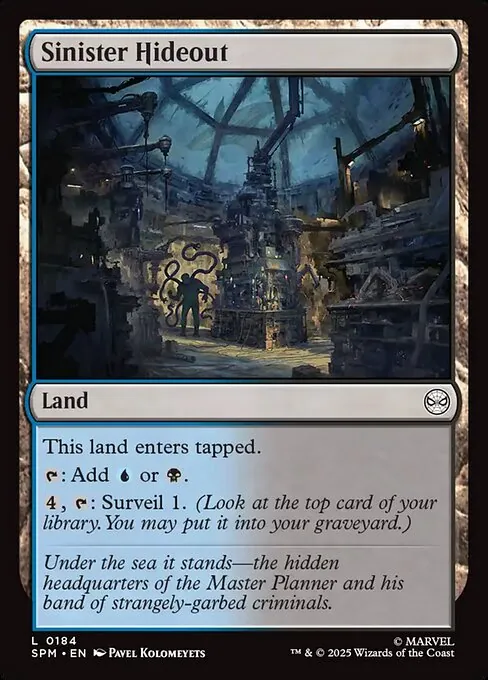 Sinister Hideout 184/198