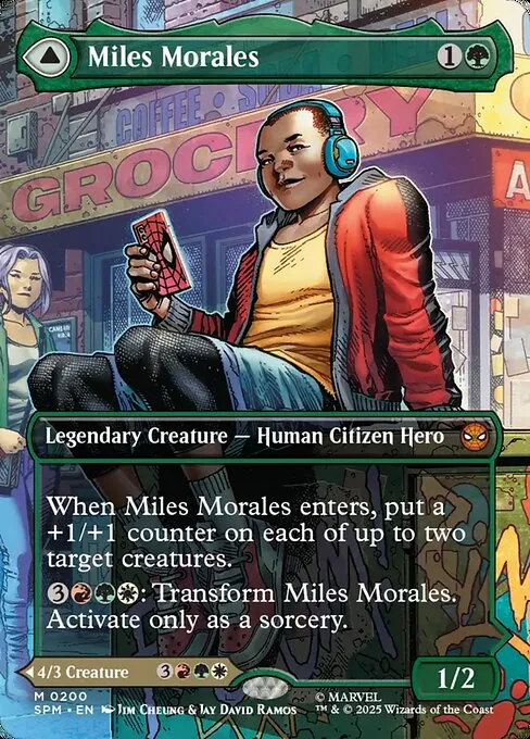 Miles Morales // Ultimate Spider-Man 200/198