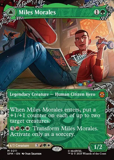 Miles Morales // Ultimate Spider-Man 211/198