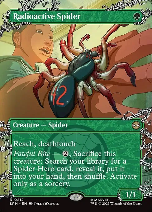 Radioactive Spider 212/198