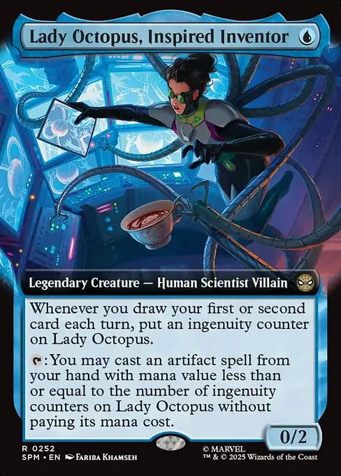 Lady Octopus, Inspired Inventor 252/198