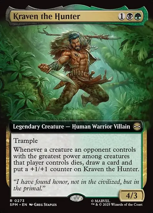 Kraven the Hunter 273/198