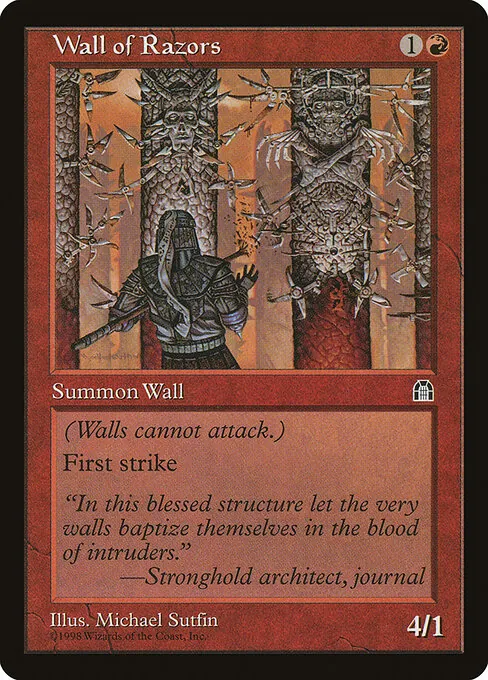 Wall of Razors 100/143