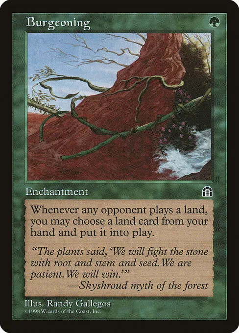 Burgeoning 102/143
