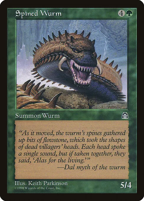 Spined Wurm 121/143