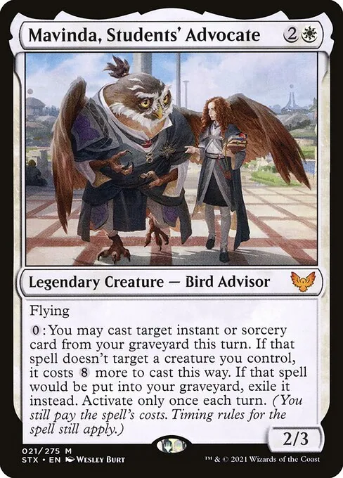 Mavinda, Students' Advocate 021/275