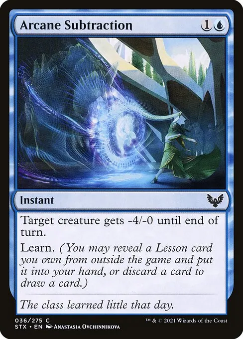 Arcane Subtraction 036/275