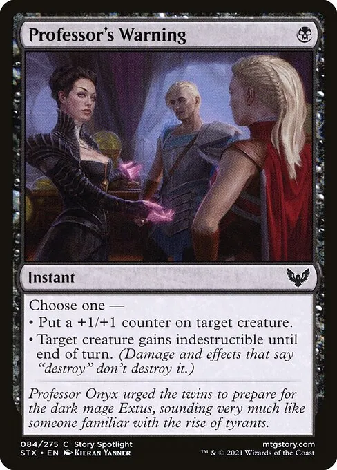 Professor's Warning 084/275