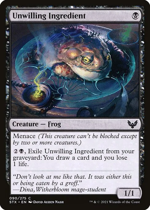Unwilling Ingredient 090/275