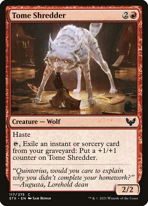 Tome Shredder 117/275
