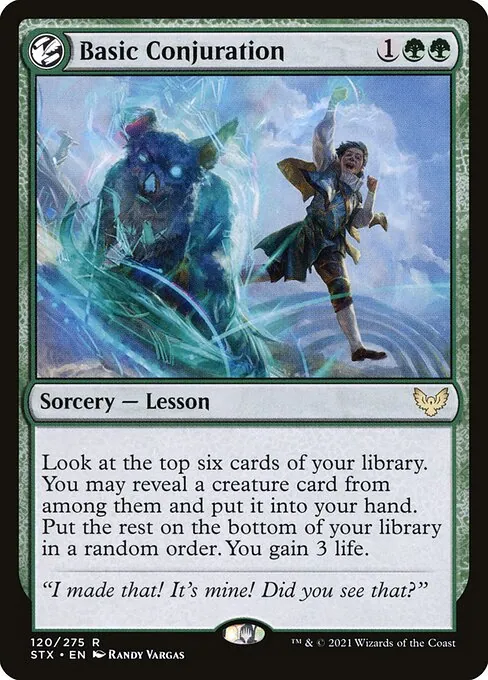 Basic Conjuration 120/275