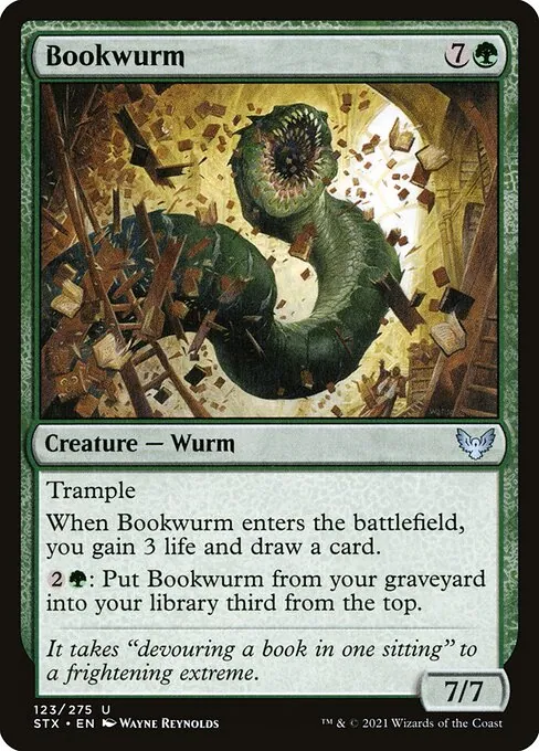 Bookwurm 123/275