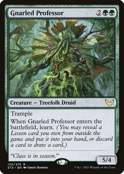 Gnarled Professor 133/275