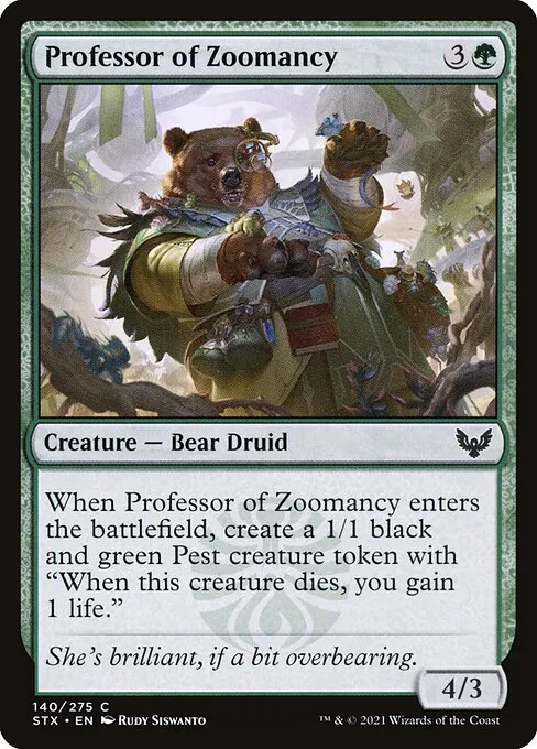 Professor of Zoomancy 140/275