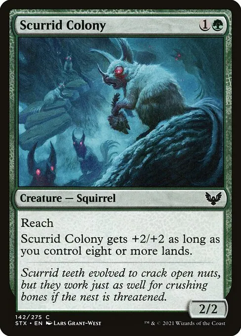 Scurrid Colony 142/275