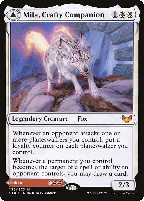 Mila, Crafty Companion // Lukka, Wayward Bonder 153/275
