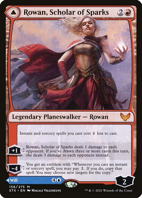 Rowan, Scholar of Sparks // Will, Scholar of Frost 156/275