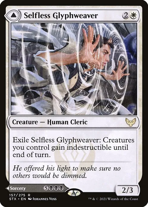 Selfless Glyphweaver // Deadly Vanity 157/275