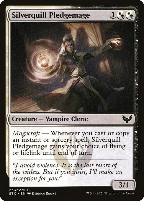 Silverquill Pledgemage 233/275