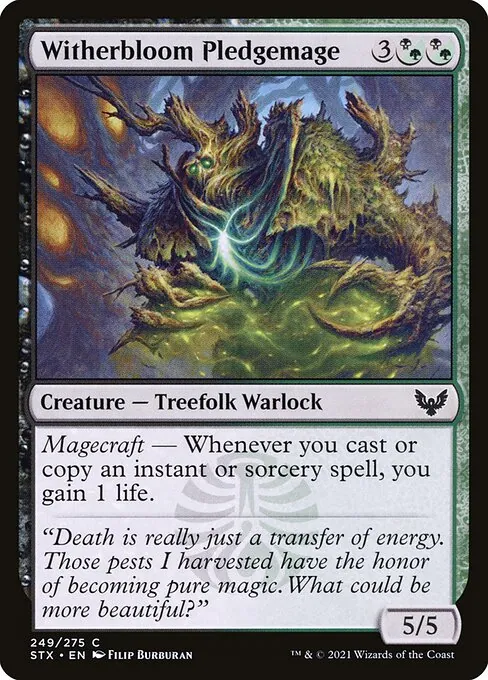 Witherbloom Pledgemage 249/275