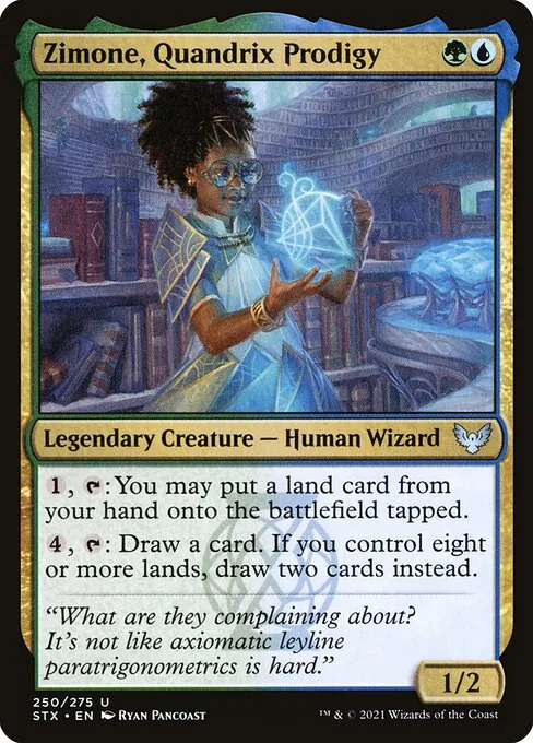 Zimone, Quandrix Prodigy 250/275