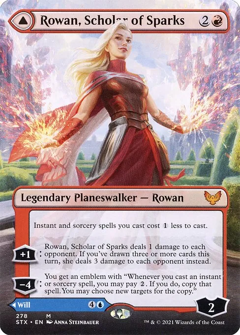 Rowan, Scholar of Sparks // Will, Scholar of Frost 278/275