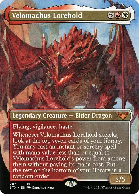 Velomachus Lorehold 283/275