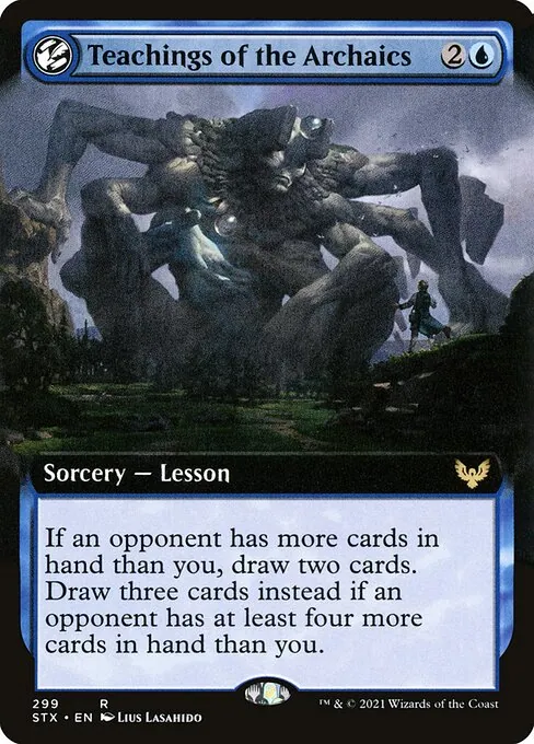 Teachings of the Archaics 299/275