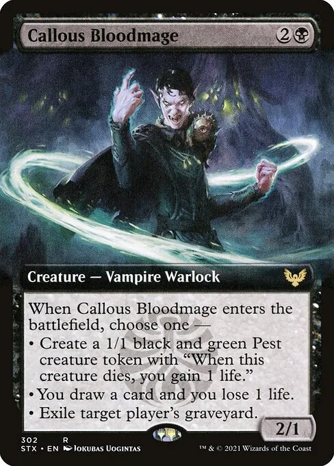 Callous Bloodmage 302/275