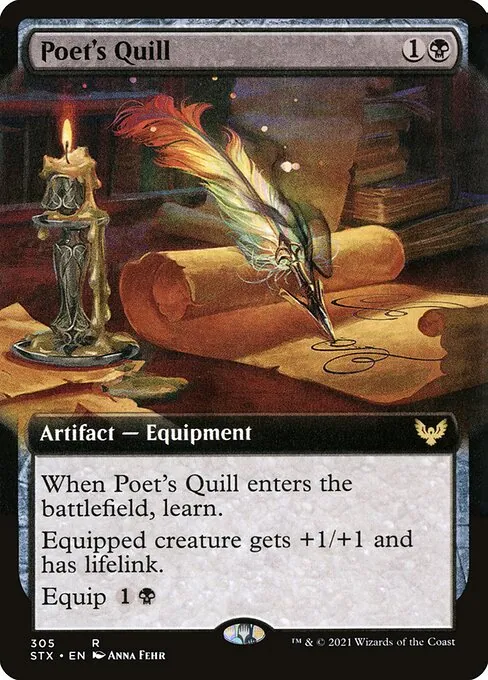 Poet's Quill 305/275