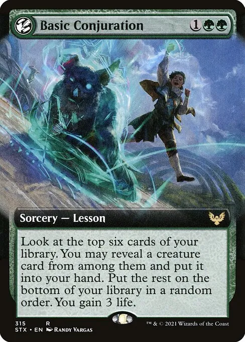Basic Conjuration 315/275