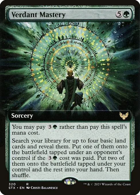 Verdant Mastery 320/275