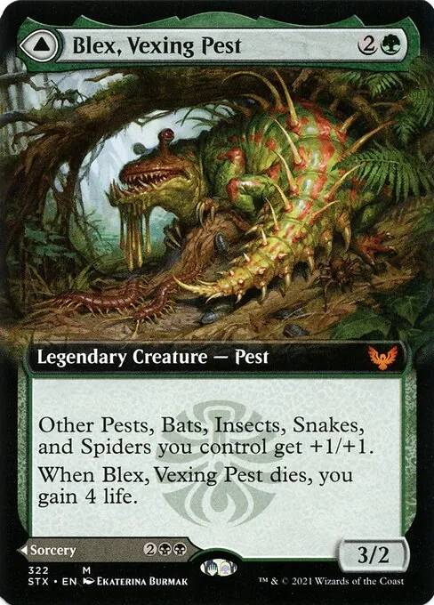 Blex, Vexing Pest // Search for Blex 322/275