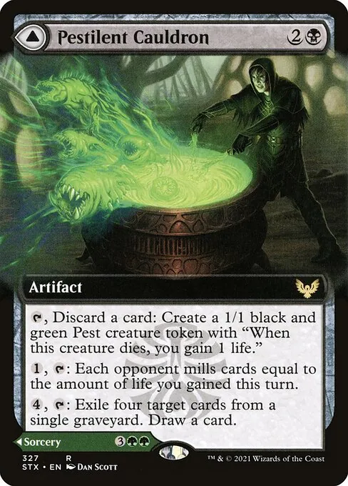 Pestilent Cauldron // Restorative Burst 327/275