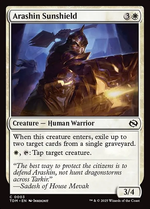 Arashin Sunshield 003/291