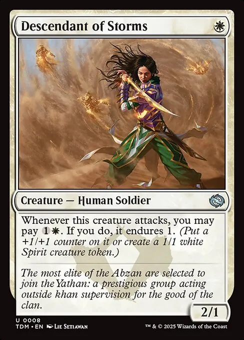 Descendant of Storms 008/291